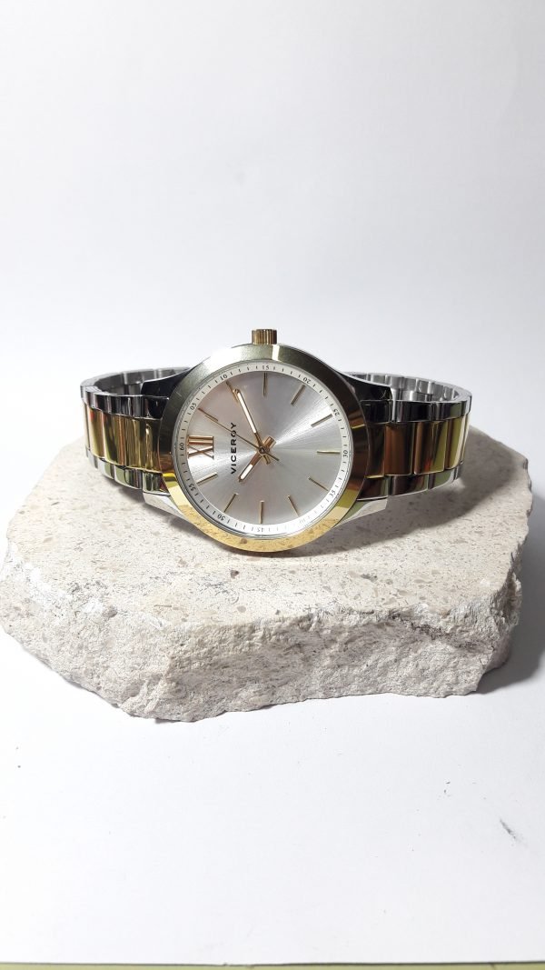 Reloj caballero bicolor