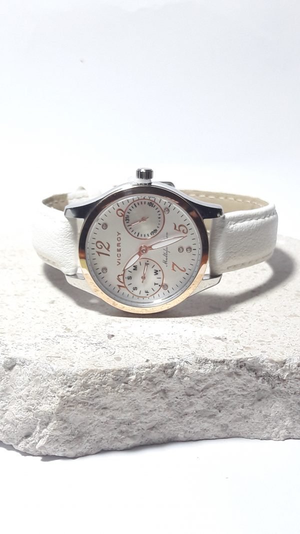 Reloj niña correa blanca
