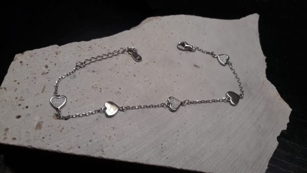 Pulsera corazones
