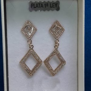 Pendientes chapados