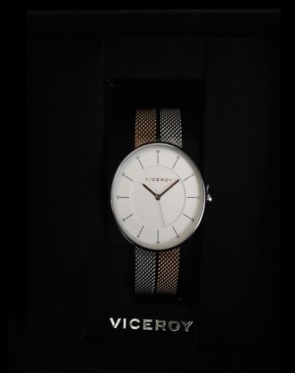 Reloj bicolor